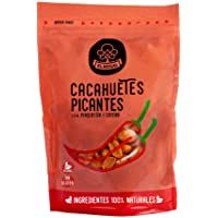 Los mejores  - EL NOGAL Frutos Secos Cacahuete Repelado Picante (Con Pimenton y Cayena) Doypack- 125 G